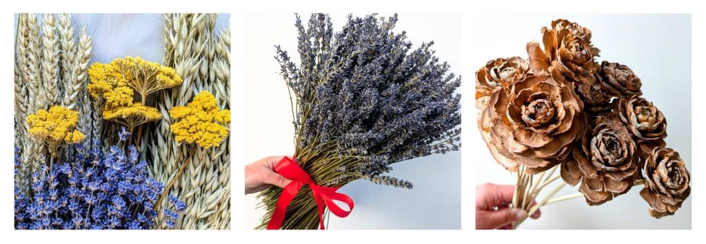 dried flowers valentines day